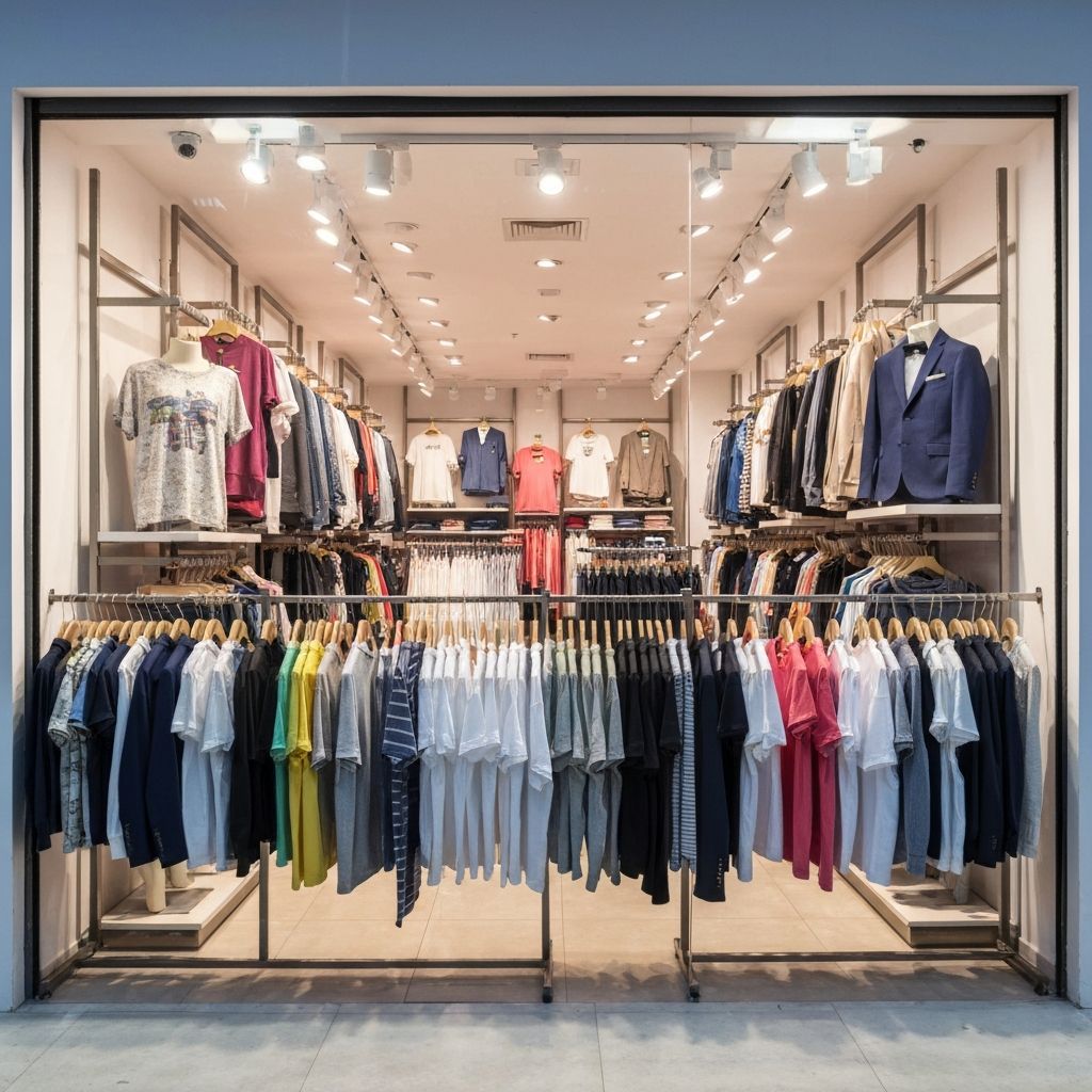 SHREE JEE ENTERPRISES clothing store display